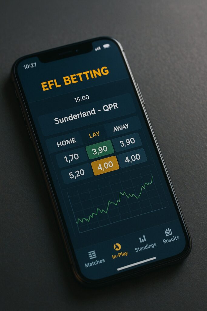 EFL betting app